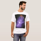 Röntgentelescopen spookachtige kosmische hand t-shirt (Voorkant volledig)