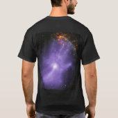 Röntgentelescopen spookachtige kosmische hand t-shirt (Achterkant)