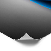 RöntgenUitzicht van het Vrouw met een voortplantin Poster (Hoek)