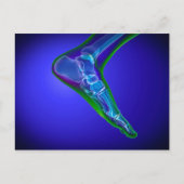 röntgenUitzicht van menselijke roet 1 Briefkaart (Voorkant)