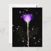 Röntgenventilator met mousserend - Paars Briefkaart (Voorkant / Achterkant)