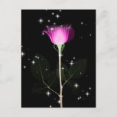 Röntgenventilator met mousserend - Roze Briefkaart (Voorkant)