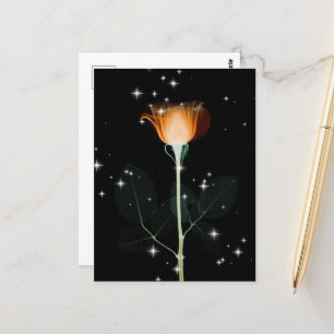 Röntgenventilator met mousserend vermogen - Oranje Briefkaart