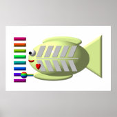 Röntgenvis die de Xylopoeon speelt Poster (Voorkant)