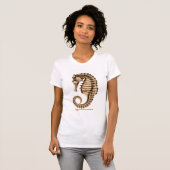 RöntgenZee paard Hippocampus erectus Full Front T-shirt (Voorkant volledig)