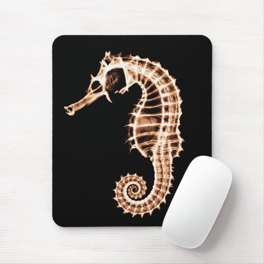 Röntgenzeepaardje - Mousepad Muismat (Met muis)
