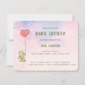 Roo Bunny - Hartballon Kaart (Voorkant)