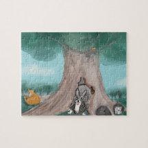 Roo Cottage Puzzle, 8 x 10 inch