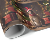 Roo-dolph's Holiday Hop: een feestelijk wonderland Cadeaupapier (Rol Hoek)