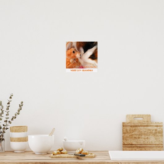 Roo Stuffy & Skippy Peeg Poster (Keuken)