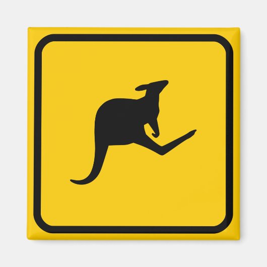 Roo Xing-bordmagneet Magneet (Voorkant)