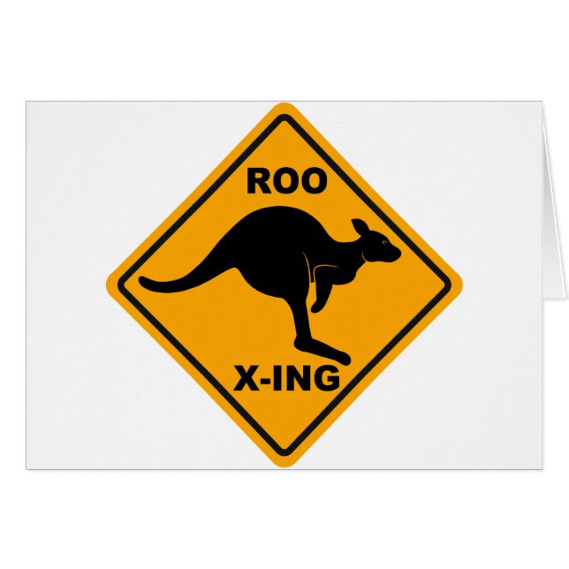 Roo Xing Sign Design (Voorkant Horizontaal)