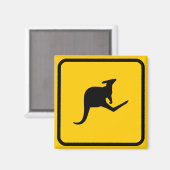 Roo Xing teken magneet (Voorkant / Achterkant)