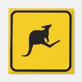 Roo Xing teken magneet (Voorkant)