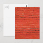 rood-1108-baksteen briefkaart (Voorkant / Achterkant)