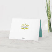 Rood 1941 Klassieke Chevy Coupe Hallo! Kaart (Achterkant)