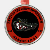 Rood 1941 metalen ornament (Voorkant)