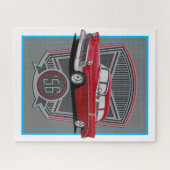 Rood 1956 Klassiek Legpuzzel (Horizontaal)