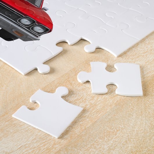 Rood 1968 Chevelle SS: Legpuzzel (Zijkant)