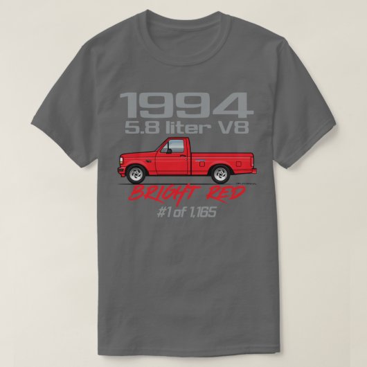 Rood 1994 t-shirt (Design voorkant)