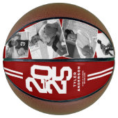 Rood 2025 Afstuderen Senior 4 Foto Basketbal (Voorkant)