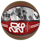 Rood 2025 Afstuderen Senior 4 Foto Basketbal (Voorkant)