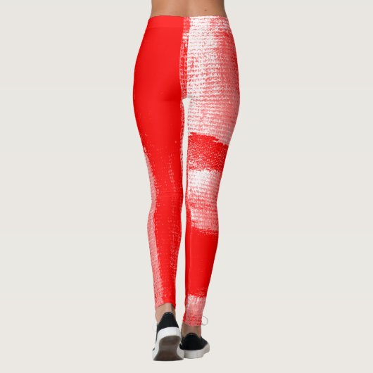Rood #2 leggings (Achterkant)