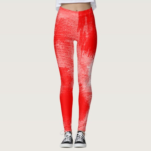 Rood #2 leggings (Voorkant)