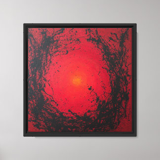 Rood#3 Canvas Afdrukken