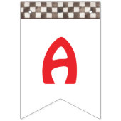 Rood 4 Wheeler Quad Bike Bunting Vlaggen Vlaggetjes (Derde vlag)