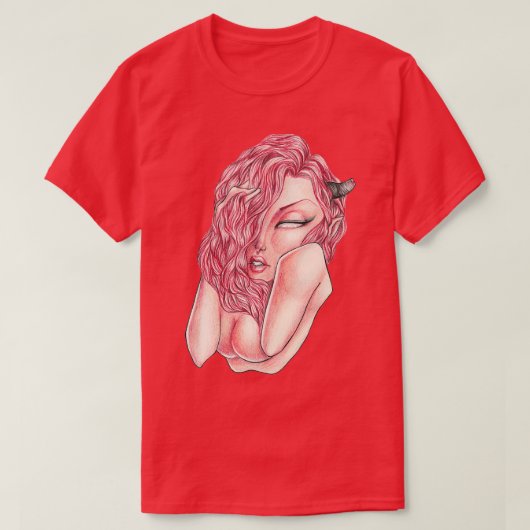 Rood 8 t-shirt (Design voorkant)