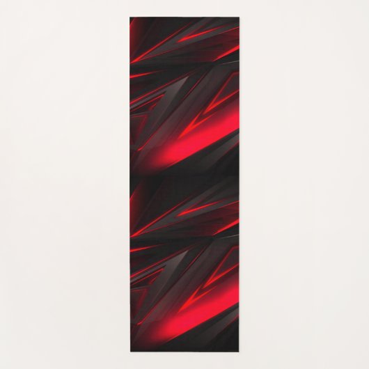 Rood aan het Abstract Ontwerp van het Punt Yogamat (Voorkant)