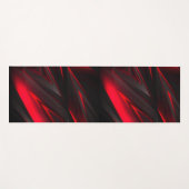Rood aan het Abstract Ontwerp van het Punt Yogamat (Voorkant (horizontaal))