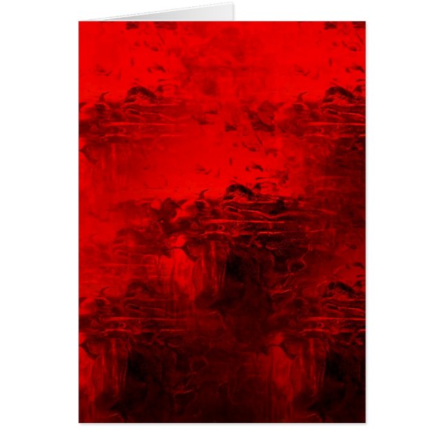 Rood Abstract (Voorkant)