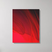 Rood Abstract Canvas Afdruk (Voorkant)