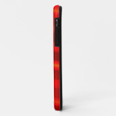Rood Abstract Case-Mate iPhone Case (Achterkant/links)