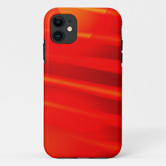Rood Abstract Case-Mate iPhone Case (Achterkant)