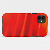 Rood Abstract Case-Mate iPhone Case (Achterkant (horizontaal))