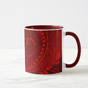 rood abstract mok