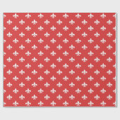 Rood Abstract patroonpapier Cadeaupapier (Vlak)