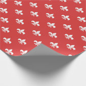 Rood Abstract patroonpapier Cadeaupapier (Hoek)