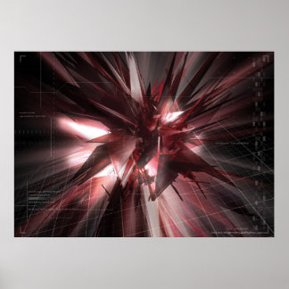 rood abstract poster