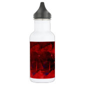 Rood Abstract Waterfles (Links)
