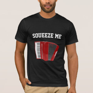 Rood accordion. t-shirt