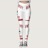 Rood achter Leggings (Voorkant)