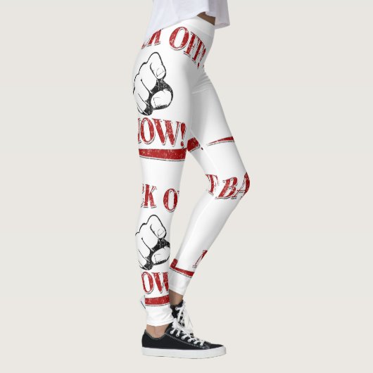 Rood achter Leggings (Rechts)