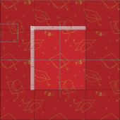 Rood achtergrondklepje stof (Delen)