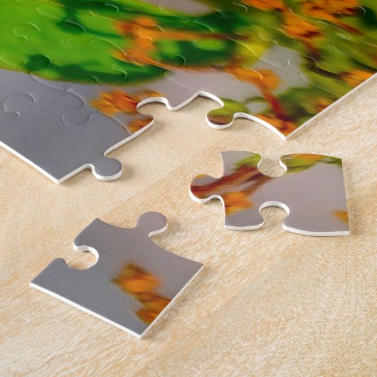 Rood admiraal Butterflies. Legpuzzel (Zijkant)