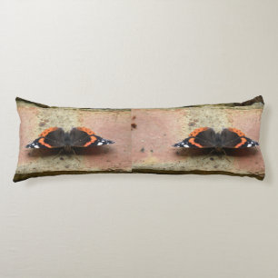 Rood admiraal Butterfly Body Pillow Lichaamskussen