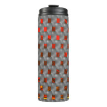 Rood afbeelding onder grijze borden, rechthoekige 